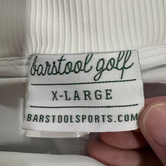 Barstool golf‎ white ribbed skort - Picture 5 of 8